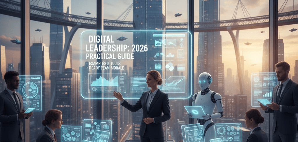 القيادة الرقمية: دليل عملي للقادة في 2026